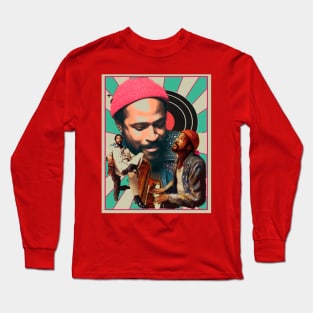 Marvin Gaye : Retro Vintage Long Sleeve T-Shirt